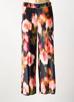 Pantalon drept talie elastică negru LOLA ESPELETA femme