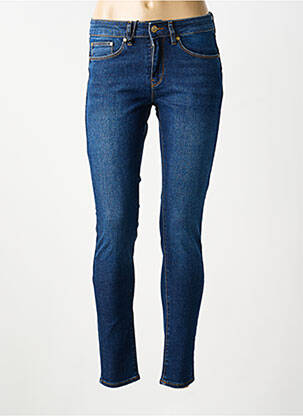 Blugi cu croială slim subțire talie înaltă albastru LOLA ESPELETA femme