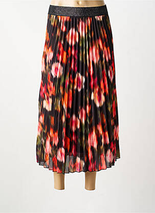 Fustă midi croială evazată negru LOLA ESPELETA femme