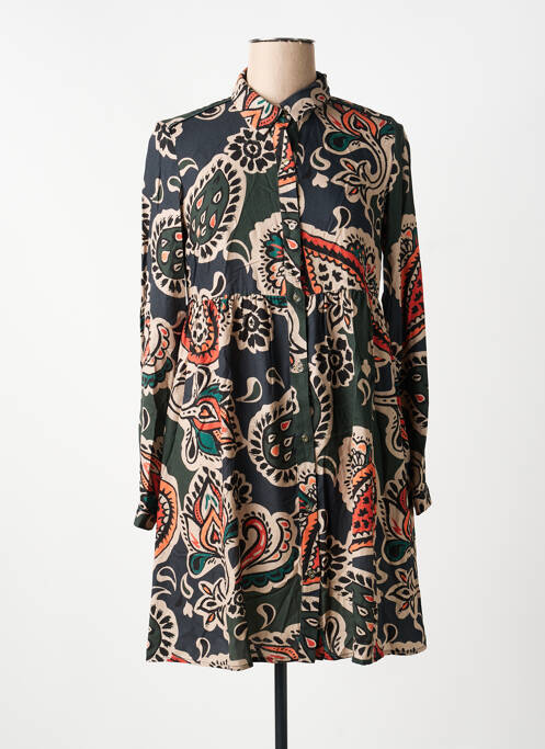 Rochie scurtă mâneci lungi mâneci lungi verde LOLA ESPELETA femme