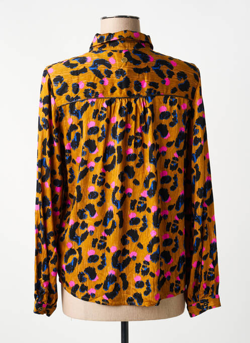 Cămașă imprimeu fantezie mâneci lungi galben LOLA ESPELETA femme
