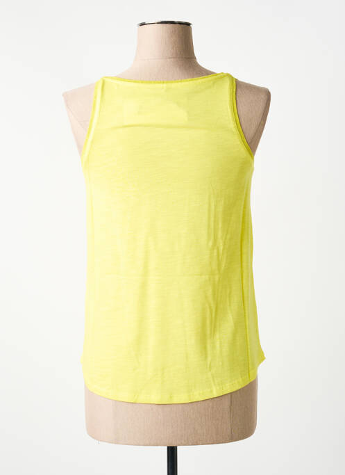 Top croială cambrată fără mâneci galben LOLA ESPELETA femme
