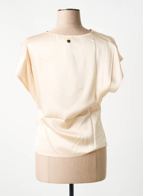 Top croială cambrată fără mâneci bej LOLA ESPELETA femme