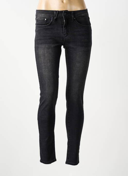 Blugi cu croială slim broderie cu nituri mărime normală negru LOLA ESPELETA femme