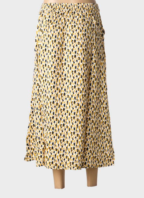 Fustă lungă imprimeu fantezie galben LOLA ESPELETA femme