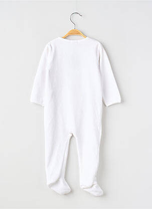 Pijama alb ABSORBA fată