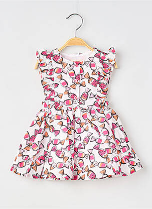 Rochie midi fără mâneci fără mâneci roz CATIMINI fată