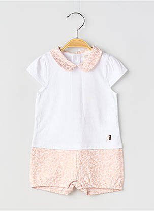 Salopetă scurtă roz CARREMENT BEAU fată