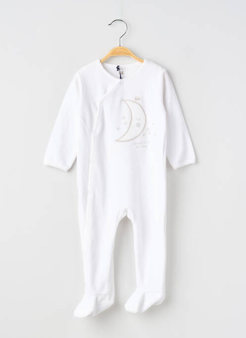 Pijama alb ABSORBA fată