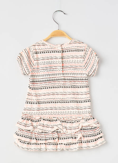 Rochie midi alb 3 POMMES fată