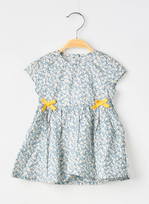 Rochie midi albastru ABSORBA fată