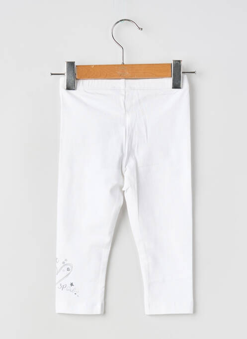 Colant alb 3 POMMES fată