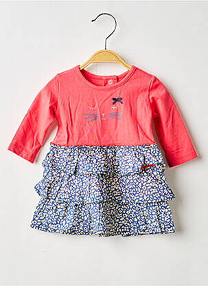 Rochie midi roz ABSORBA fată