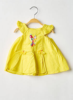 Rochie midi galben CATIMINI fată