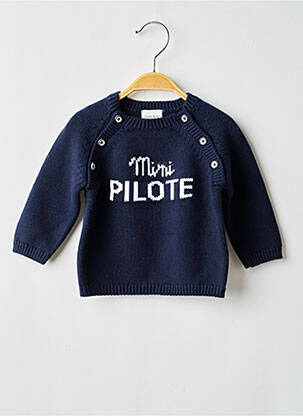 Pulover albastru CARREMENT BEAU băiat