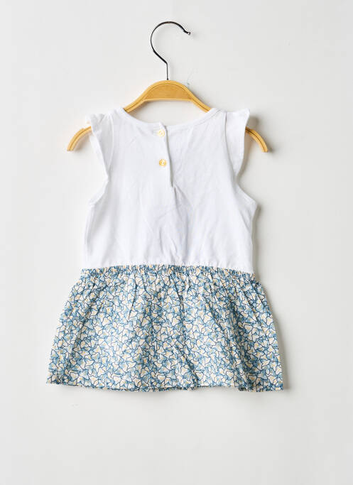 Rochie midi alb ABSORBA fată