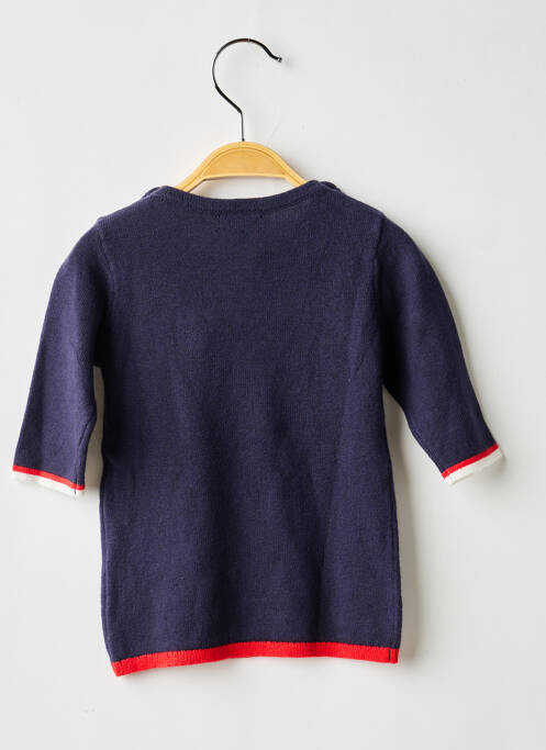 Rochie pulover albastru ABSORBA fată