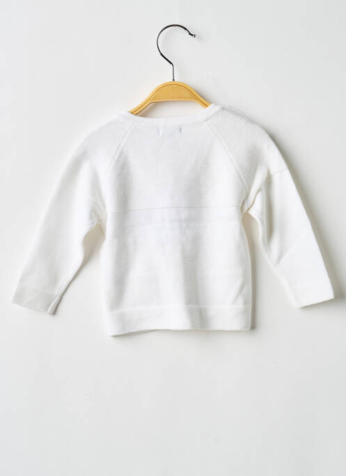 Vestă cu mâneci lungi alb ABSORBA copil