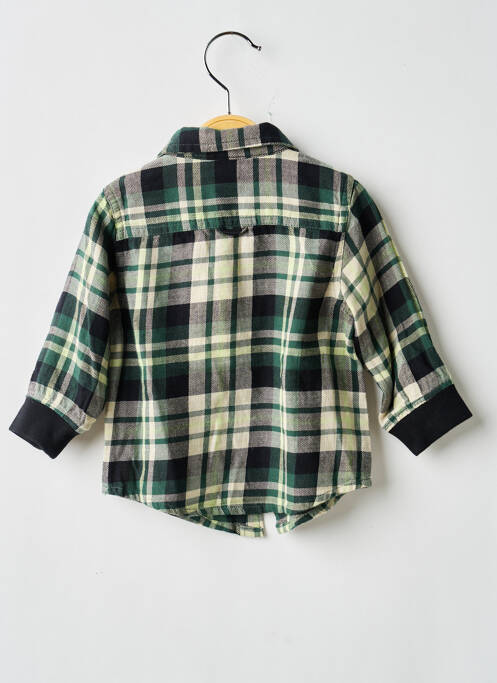 Cămașă cu mâneci lungi verde 3 POMMES băiat