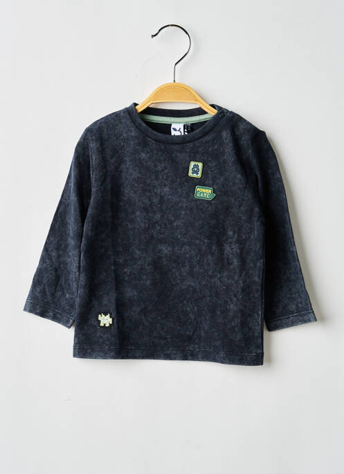 Tricou negru 3 POMMES băiat