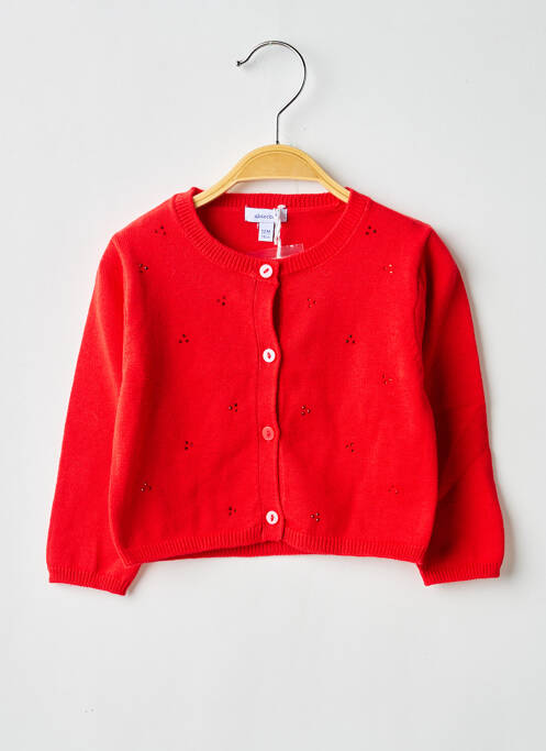 Vestă cu mâneci lungi roșu ABSORBA fată