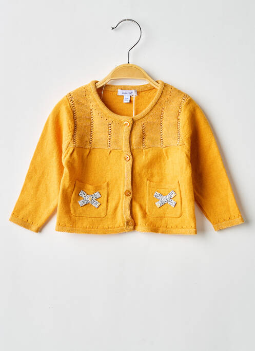 Vestă cu mâneci lungi galben ABSORBA fată