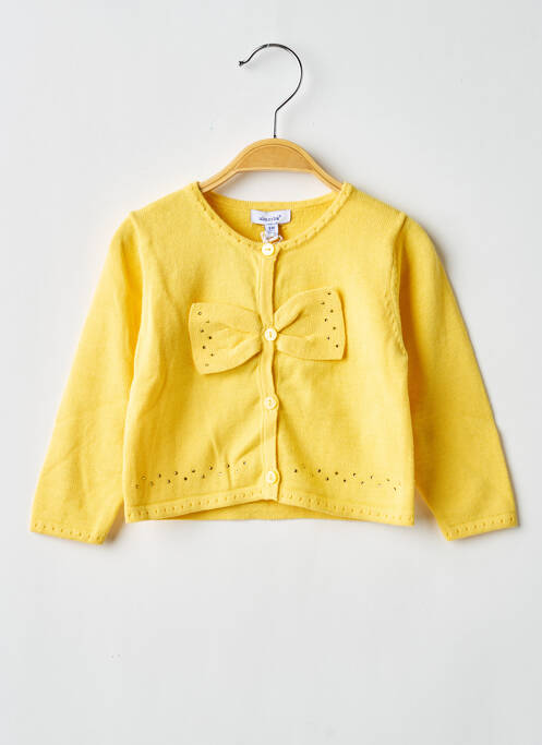 Vestă cu mâneci lungi galben ABSORBA fată