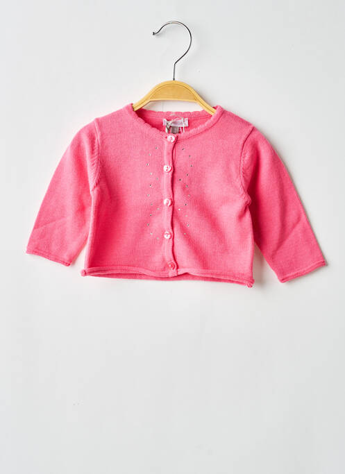 Vestă cu mâneci lungi roz ABSORBA fată