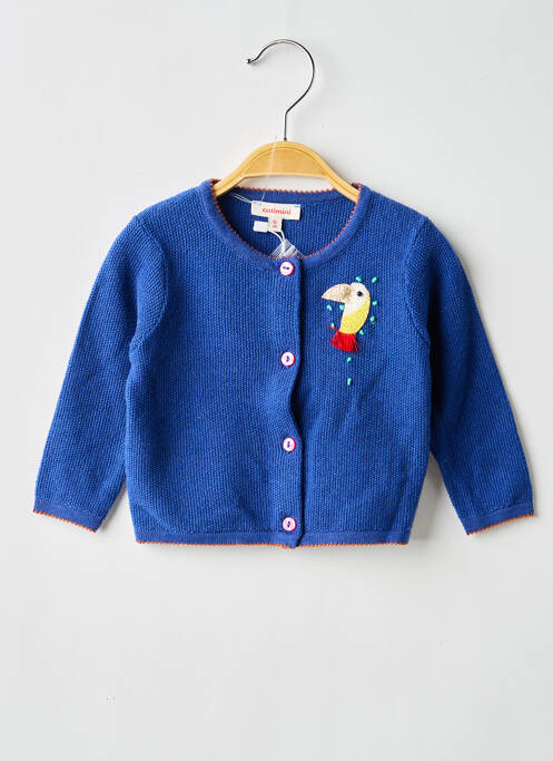 Vestă cu mâneci lungi albastru CATIMINI fată