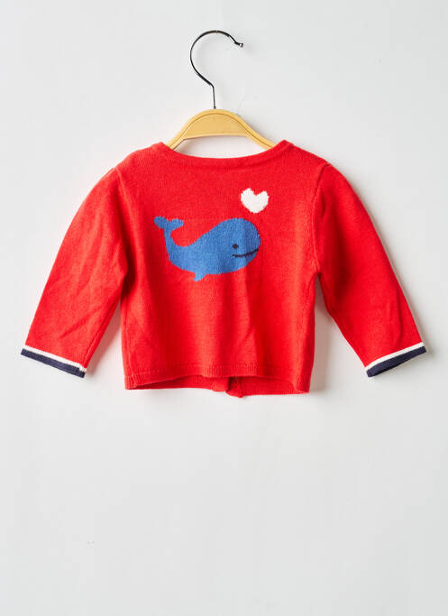 Vestă cu mâneci lungi roșu ABSORBA fată