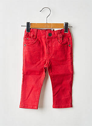 Blugi cu croială slim roșu CATIMINI băiat