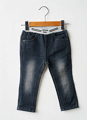 Blugi cu croială slim negru 3 POMMES băiat