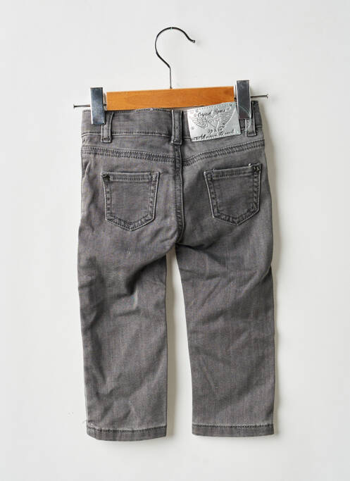 Blugi cu croială dreaptă gri 3 POMMES băiat