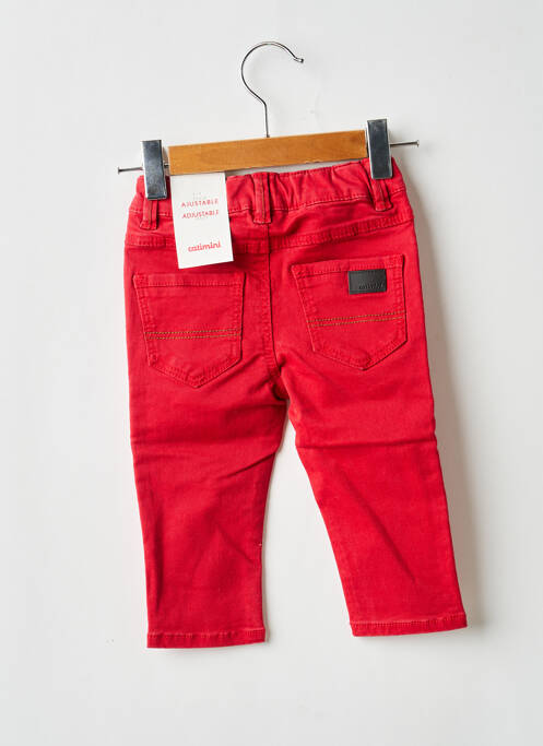 Blugi cu croială slim roșu CATIMINI băiat