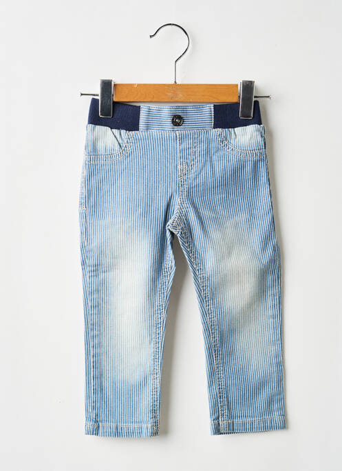 Blugi cu croială slim albastru 3 POMMES băiat