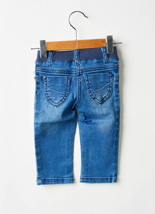 Blugi cu croială slim albastru 3 POMMES fată