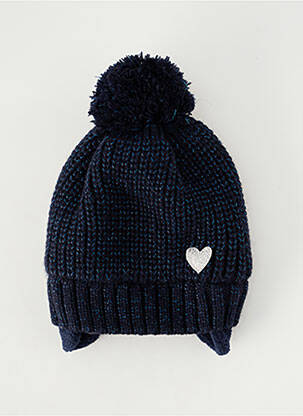 Căciulă albastru 3 POMMES fille