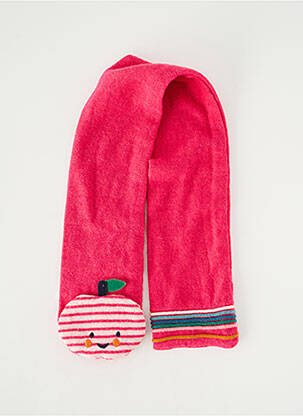 Eșarfă broderie roz CATIMINI fille
