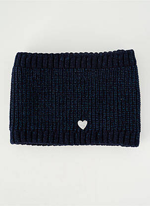 Guler / eșarfă de gât efect material satinat albastru 3 POMMES fille