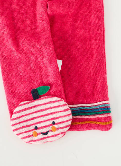 Eșarfă broderie roz CATIMINI fille