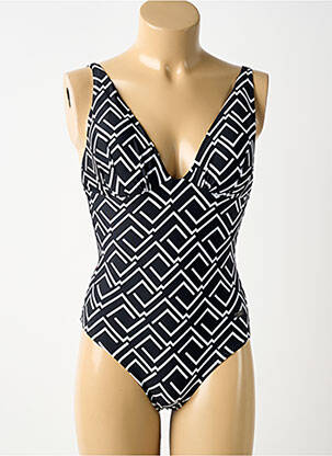 Costum de baie dintr-o singură piesă negru NATURANA femeie