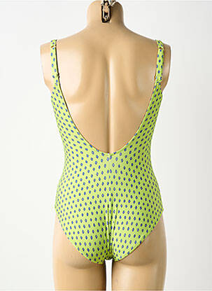 Costum de baie dintr-o singură piesă imprimeu fantezie verde JESSY BEACHWEAR femeie