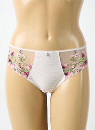 Chilot broderie roz FANTASIE femme