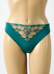Tanga broderie verde PRIMADONNA femme