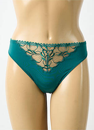Tanga broderie verde PRIMA DONNA femme