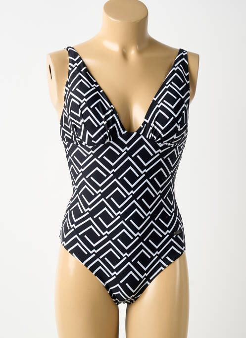 Costum de baie dintr-o singură piesă negru NATURANA femeie