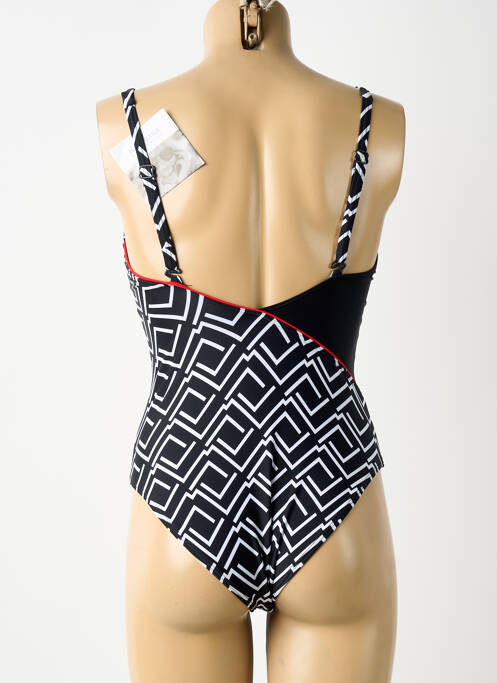 Costum de baie dintr-o singură piesă negru NATURANA femeie