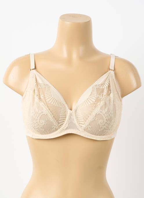 Sutien ușoară și transparentă sutien cupe întregi cu decolteu înalt piele WACOAL femme