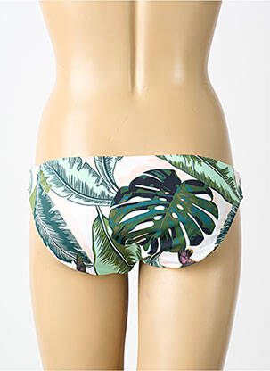 Chiloți de baie imprimeu floral chiloți verde SEAFOLLY femeie