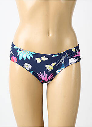 Chiloți de baie imprimeu floral chiloți albastru SEAFOLLY femeie